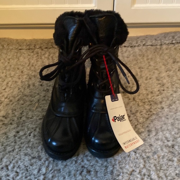 Brand New Pajar Canada Black Boots. - Picture 1 of 6